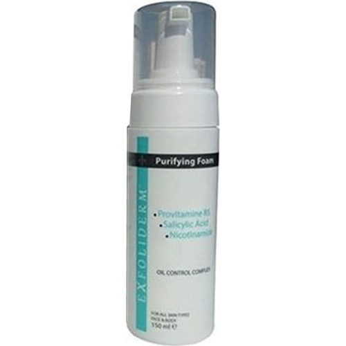 Exfoliderm Purifying Foam Face & Body AHA Cleanser 150 ml