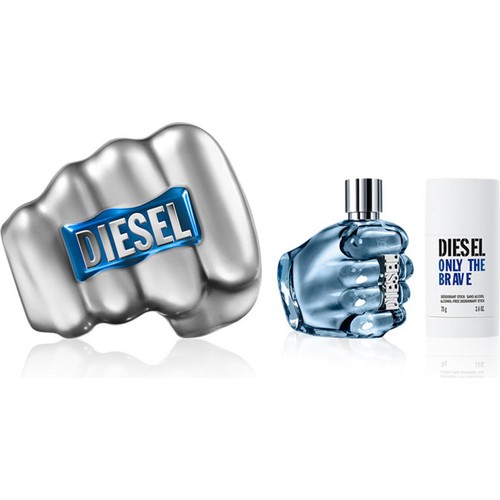 Diesel Only The Brave Edt 125 ml + 75 ml Deodorant Erkek Parfüm Set
