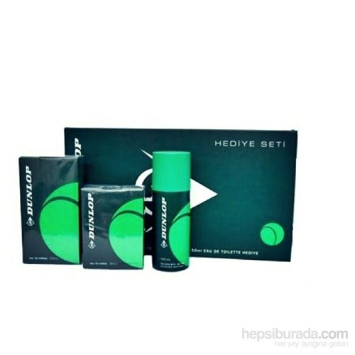 Dunlop Yeşil 100Ml + 50Ml Erkek Parfüm + Deodorant Parfüm Seti