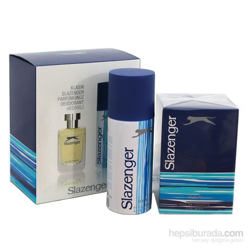 Slazenger New Mavi Edt 100 Ml Erkek Parfüm + 150 Ml Deodorant Set