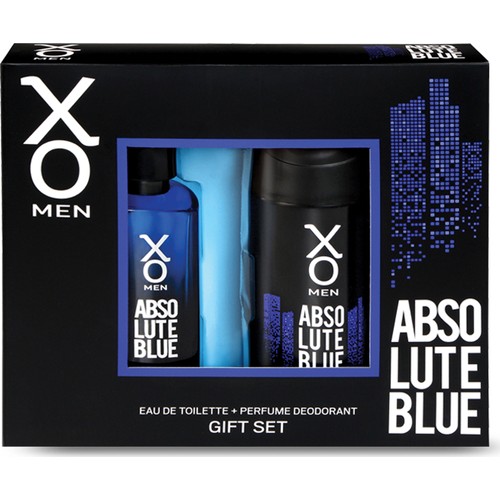 Xo Absolute Blue Men EDT 100 ml Erkek Parfüm +125 ml Deodorant Set