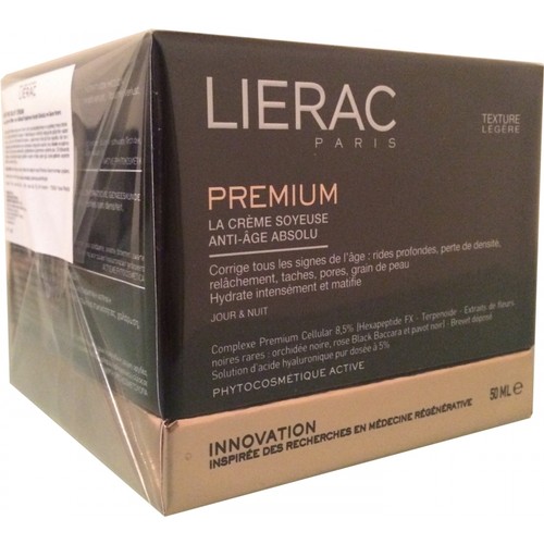 Lierac Premium Silky Cream 50Ml - Normal Ve Karma Ciltler İçin Global Yaşlanma Karşıtı Gündüz Ve Gece Kremi