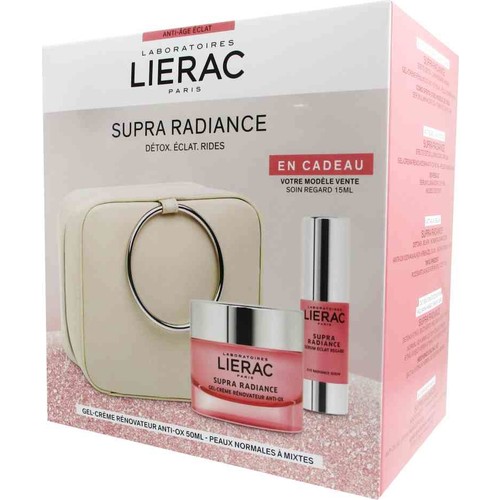 Lierac Supra Radiance Cream Gel Kofre - Çantalı